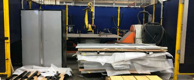 FANUC Arcmate 120ic weld cell
